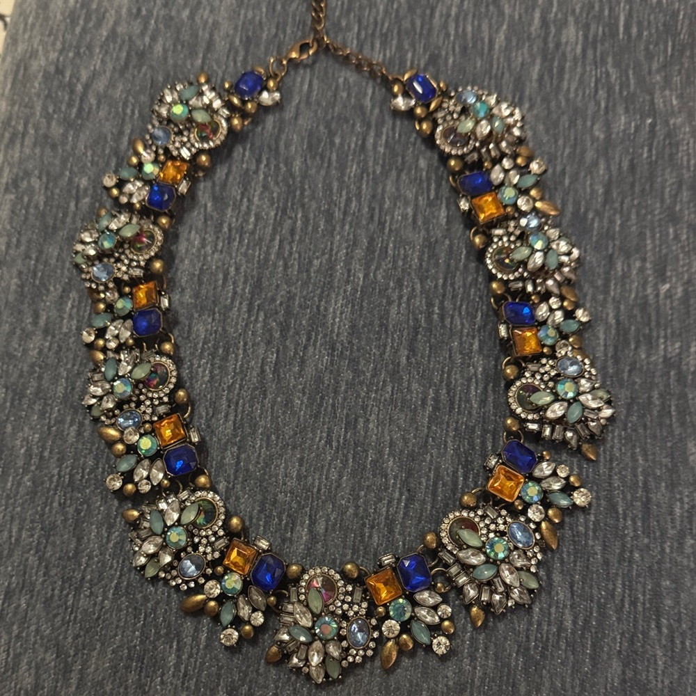 Elegant Multicolor Gemstone Necklace